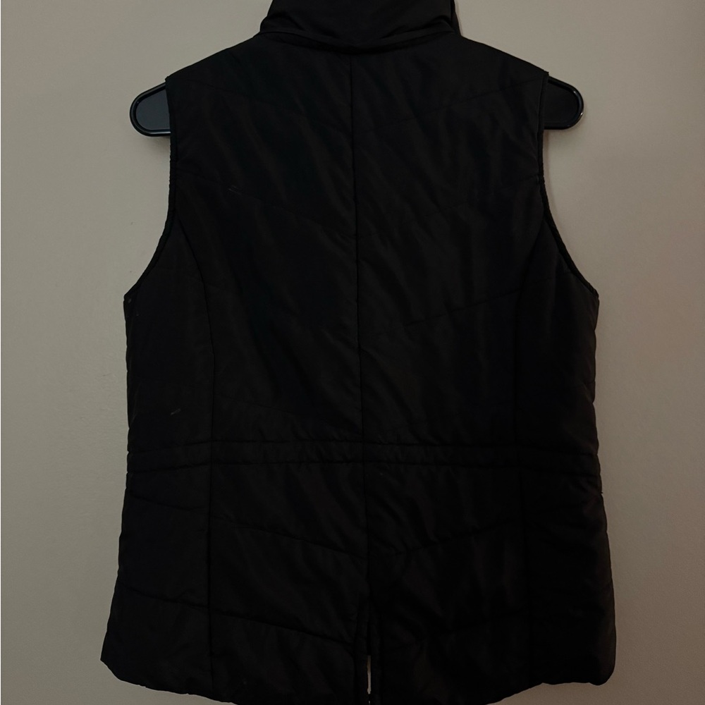 American Rag Black Quilted Vest - Picture 2 of 3